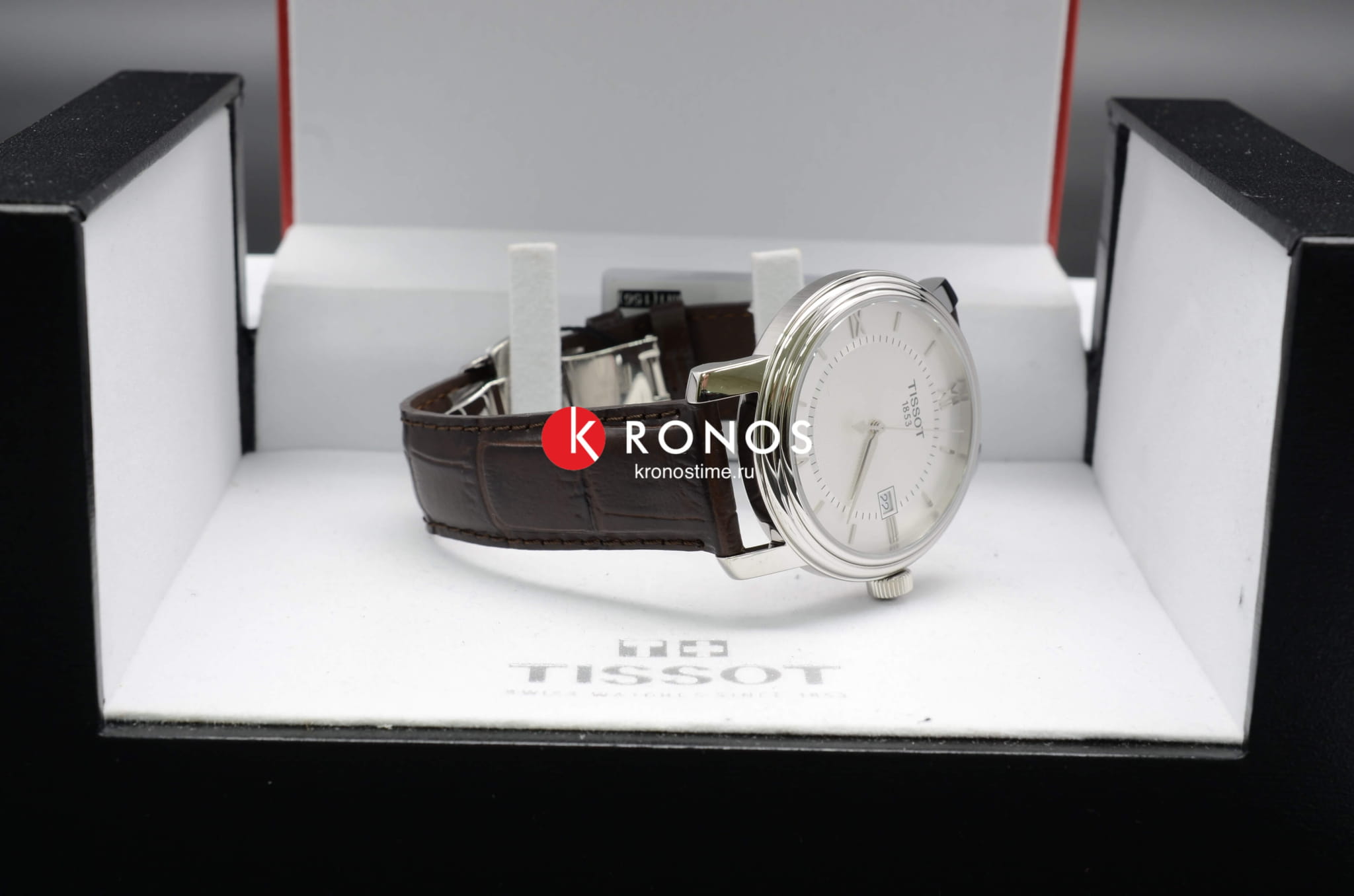 Оригинальные часы Tissot Tissot Bridgeport T097.410.16.038.00 кварцевые калибр механизма eta f06.111 общий вид